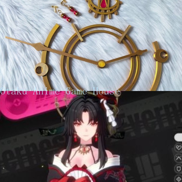 Cosplay Prop 3D Print - Neverness To Everness Hotori 3D Cetak