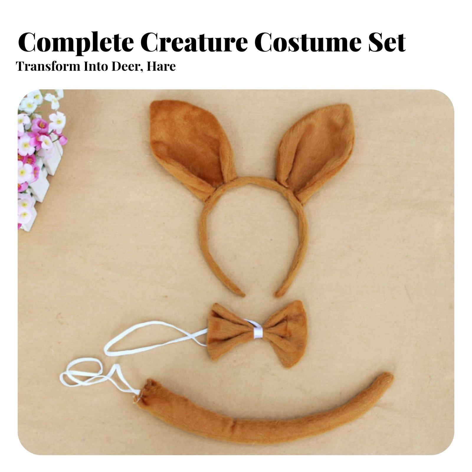 Easy Cosplay Prop - Set Topi Kostum Hewan untuk Pertunjukan,