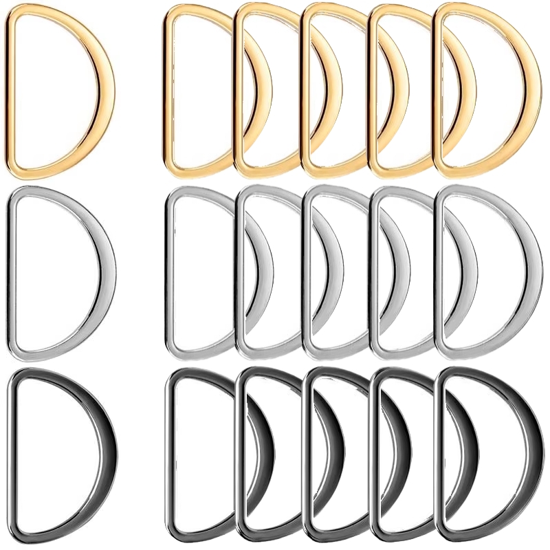 D Ring Strap - 10Pcs/lot 15-50mm Gesper Cincin D Sambungan