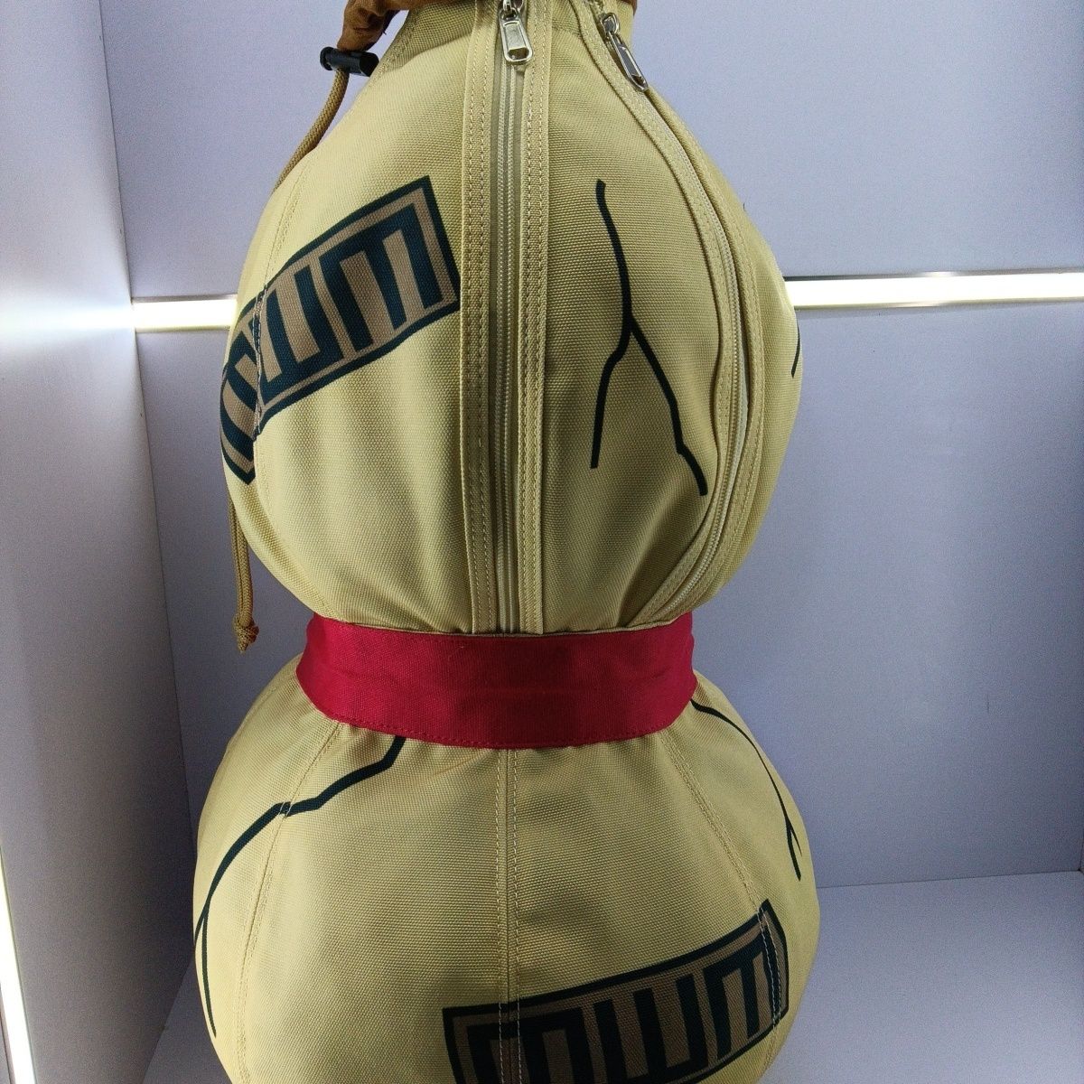Tas Ransel Kanvas Bentuk Labu  - Cosplay Fire Prop ulasan dan harga