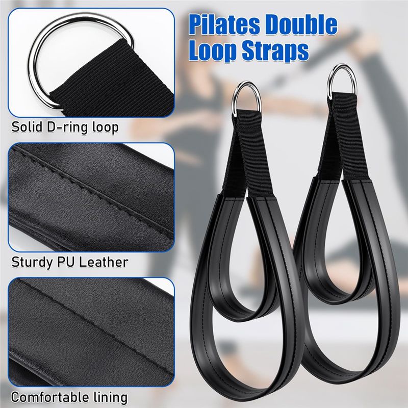 2 Buah Set Tali Pilates, Set T - D Ring Strap ulasan dan harga