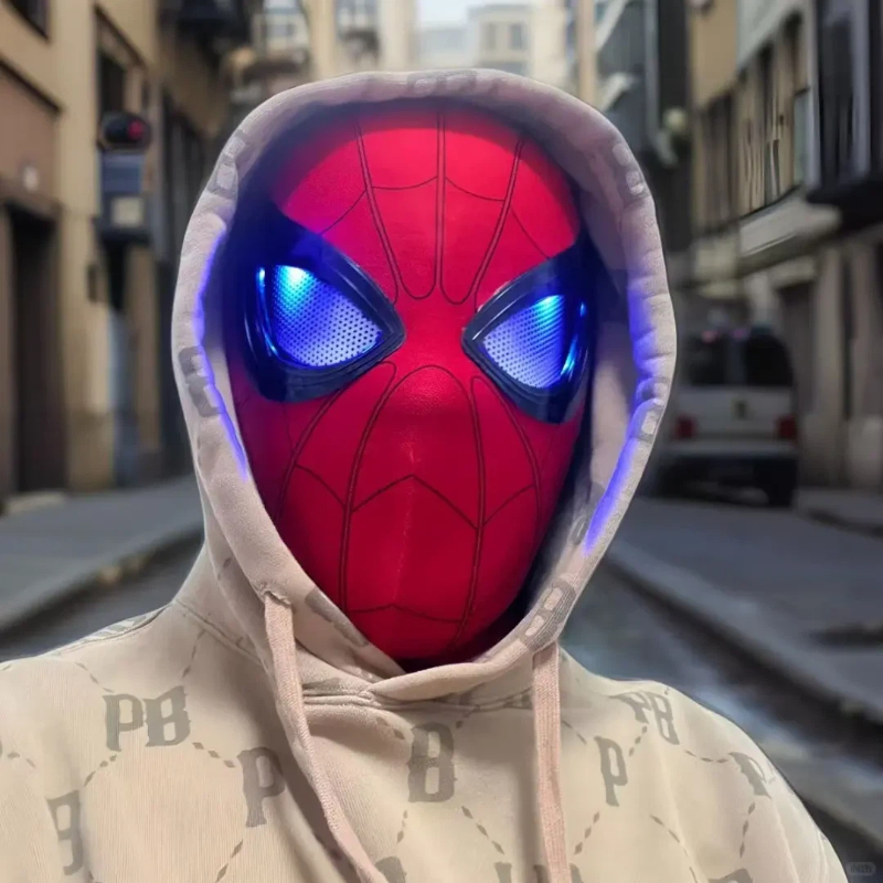 Topeng Spider-Man dengan Mata  - Cosplay Prop Display ulasan dan harga