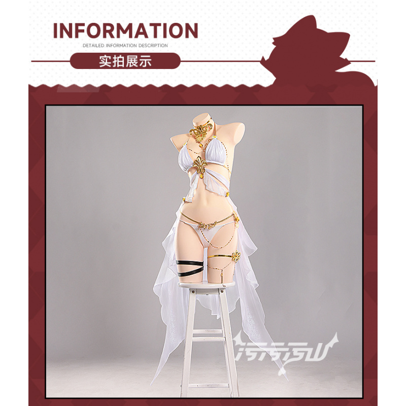 Aksesori Gaun Baju Renang Biki - Prop De Cosplay ulasan dan harga