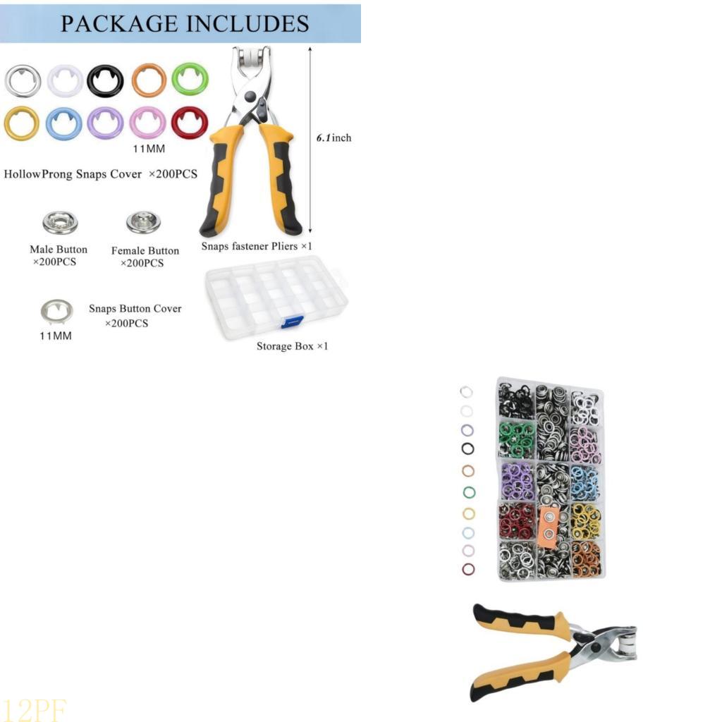 Pengencang Jepret Logam 12PF 1 - Snap Plier Setter ulasan dan harga