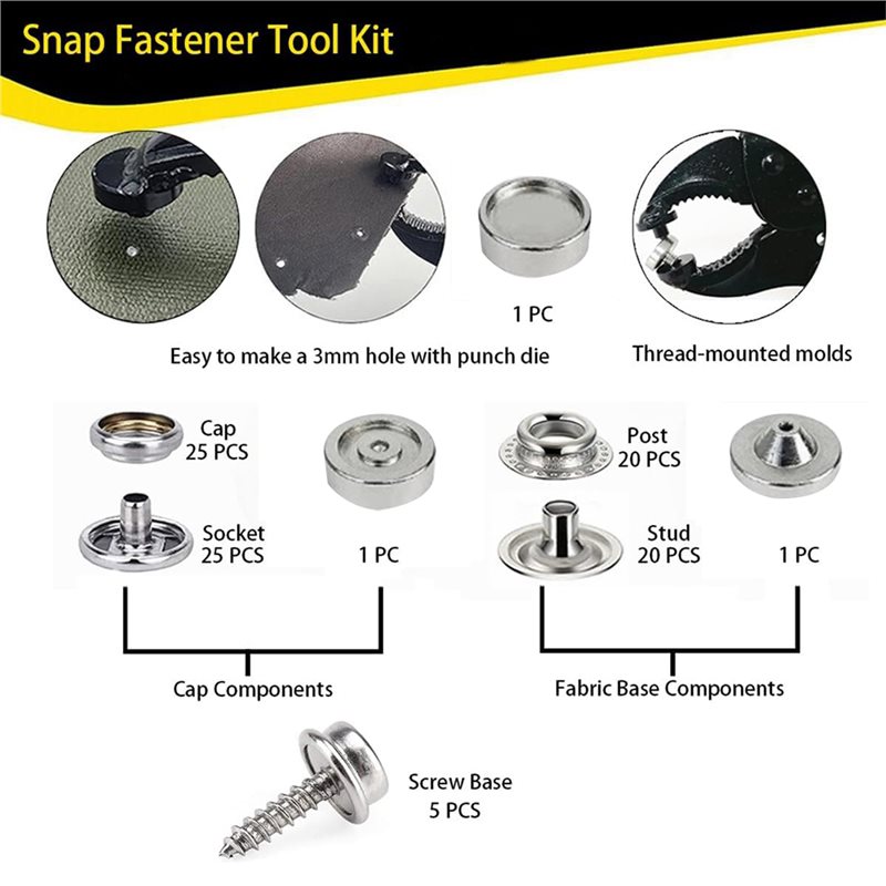 A68P-Perangkat Pemasang Kancin - Snap Plier Setter ulasan dan harga