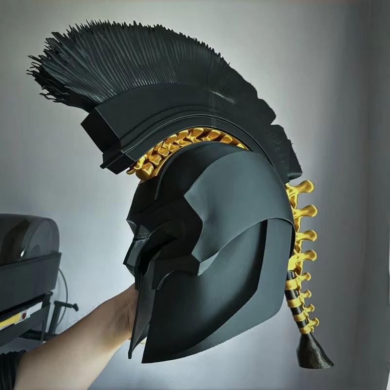 Helm Odyssey Agamemnon Yunani  - Cosplay Prop Display ulasan dan harga