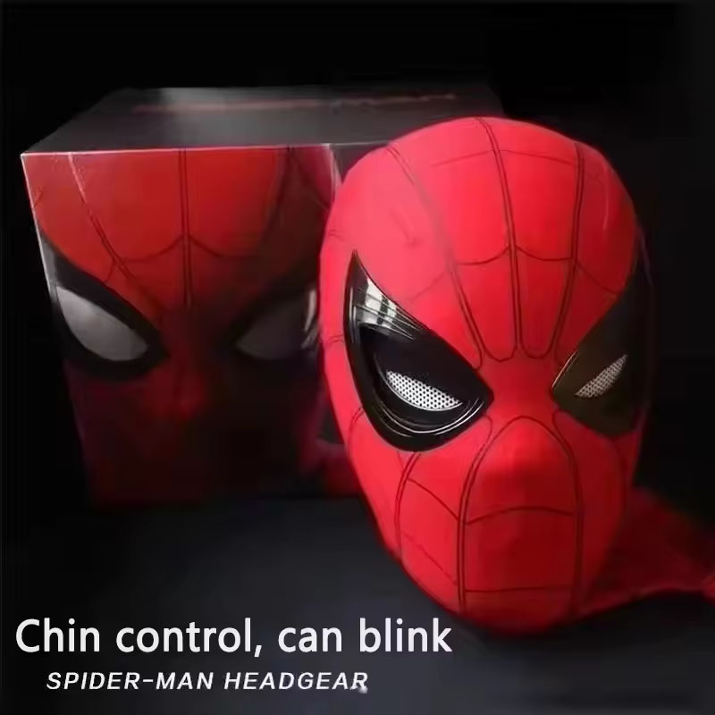 Topeng Spider-Man Dengan Mata  - Cosplay Prop Display ulasan dan harga