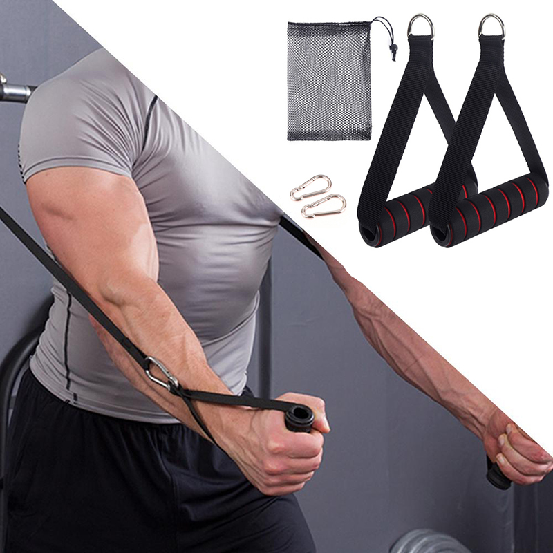 1Set Pegangan Gym Logam D-Ring - D Ring Strap ulasan dan harga
