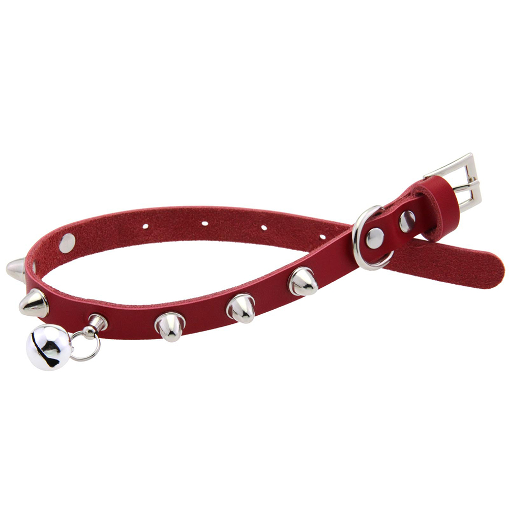 Kalung Kucing Kulit dengan Lon - D Ring Strap ulasan dan harga