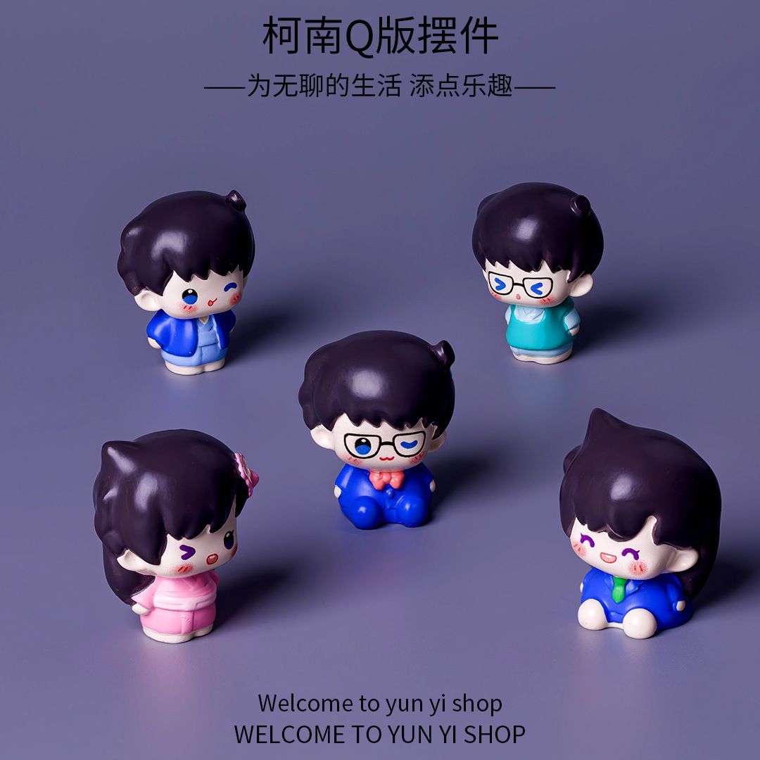 Figur Mini Resin Detektif Cona - Cosplay Prop Display ulasan dan harga