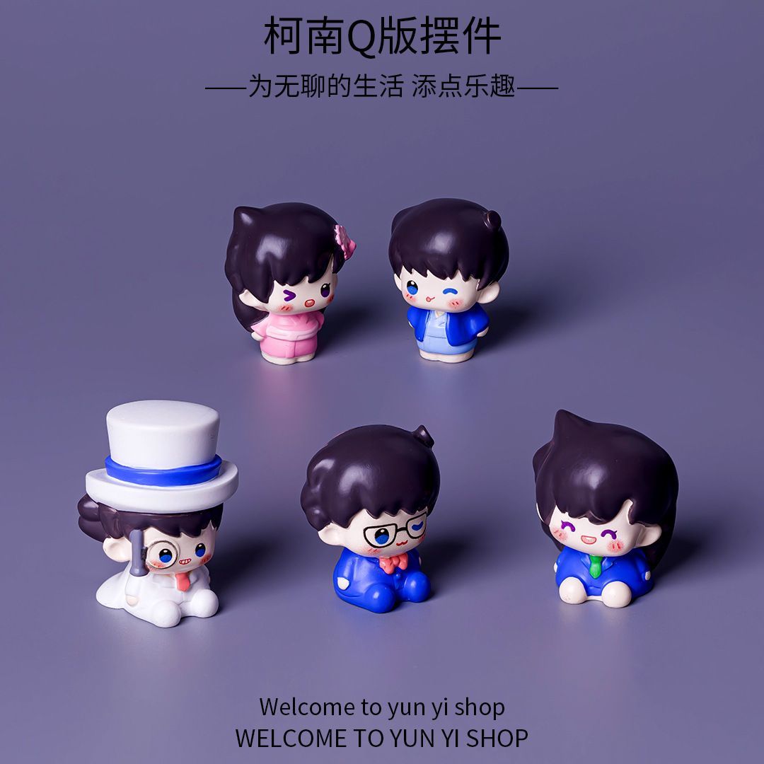 Figur Mini Resin Detektif Cona - Cosplay Prop Display ulasan dan harga