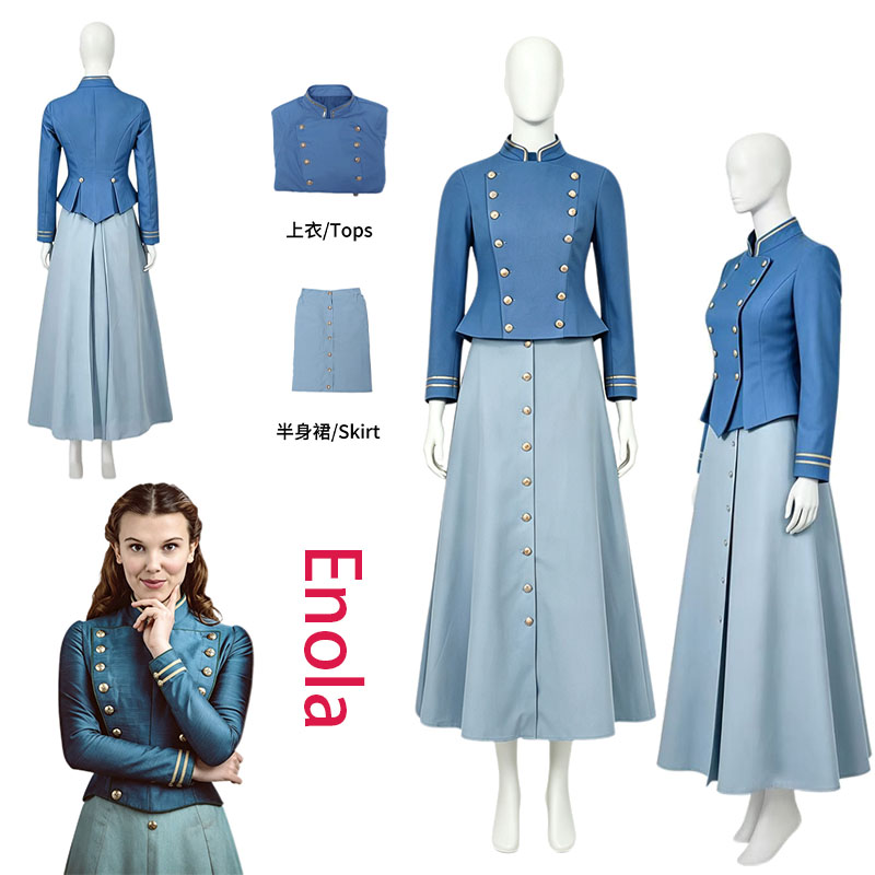Kostum Cosplay Film WHH Enola, - Prop De Cosplay ulasan dan harga
