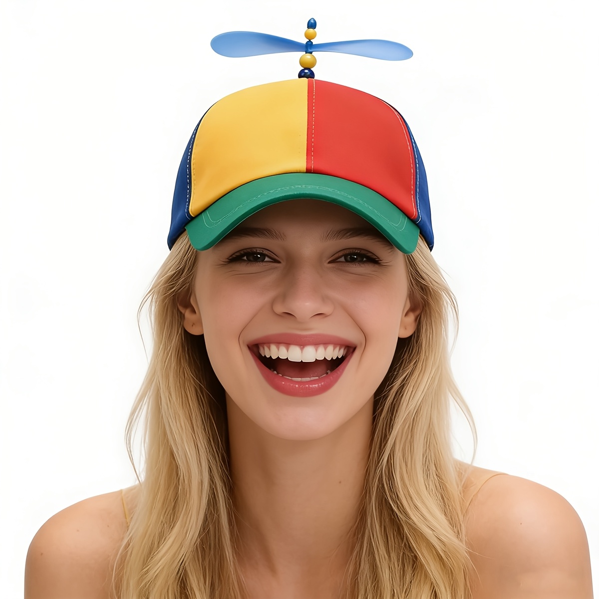 Topi Baling-Baling Multiwarna  - Ekko Cosplay Prop ulasan dan harga