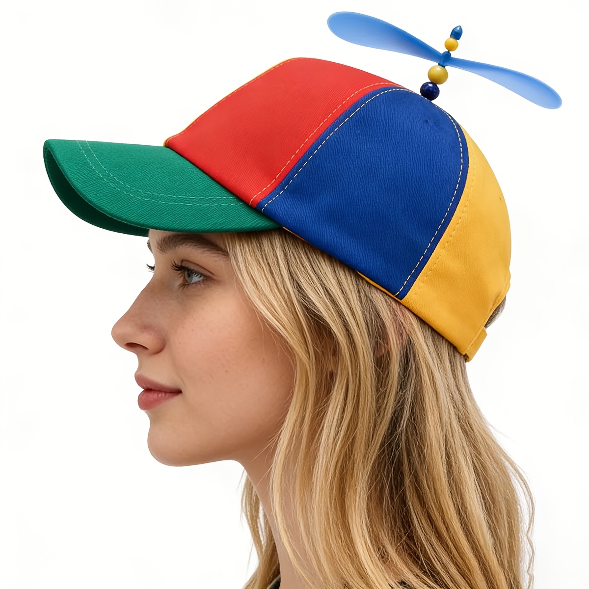 Topi Baling-Baling Multiwarna  - Ekko Cosplay Prop ulasan dan harga
